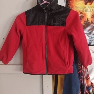OshKosh B'gosh Red and Black Puffer Jacket
